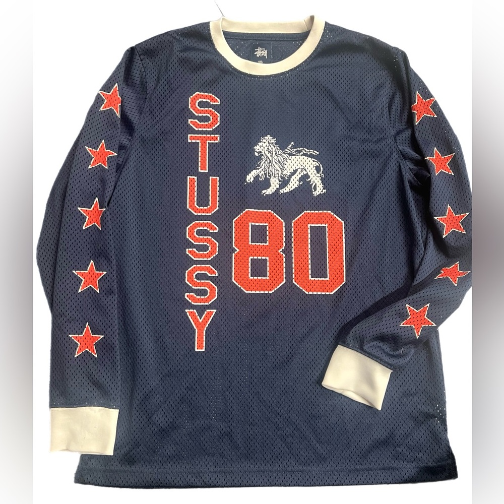 Stussy long sleeve mesh top. Men’s small. Worn only once.